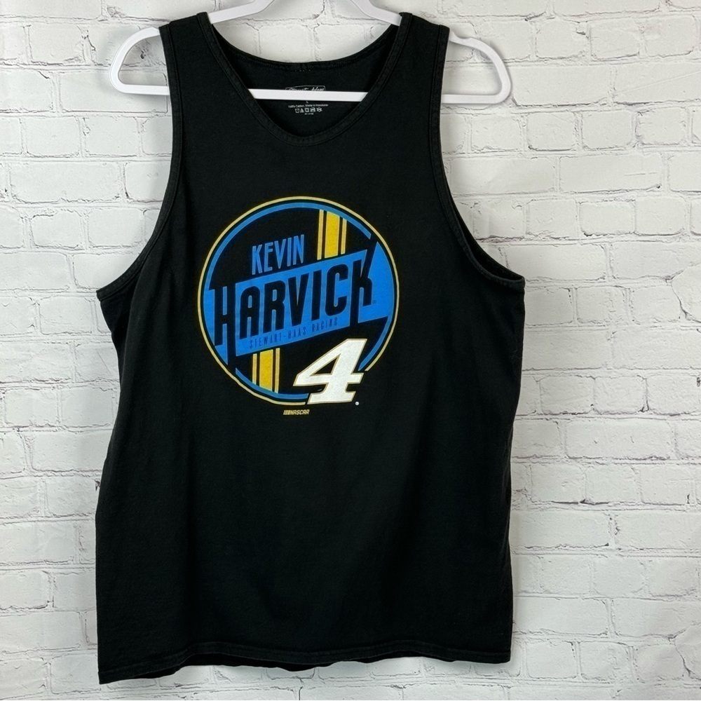 Kevin Harvick #4 STEWART HAAS Racing  NASCAR Tank Top Mens Large